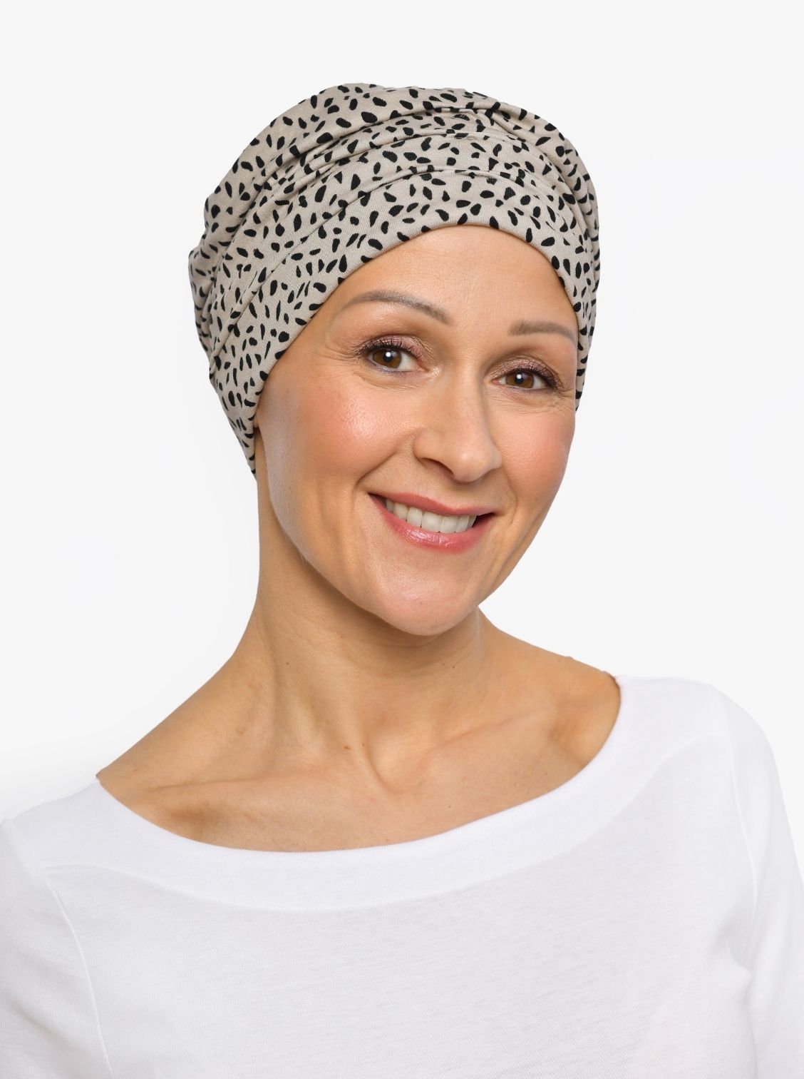 Chemo mutsje Marlene - Pebbles