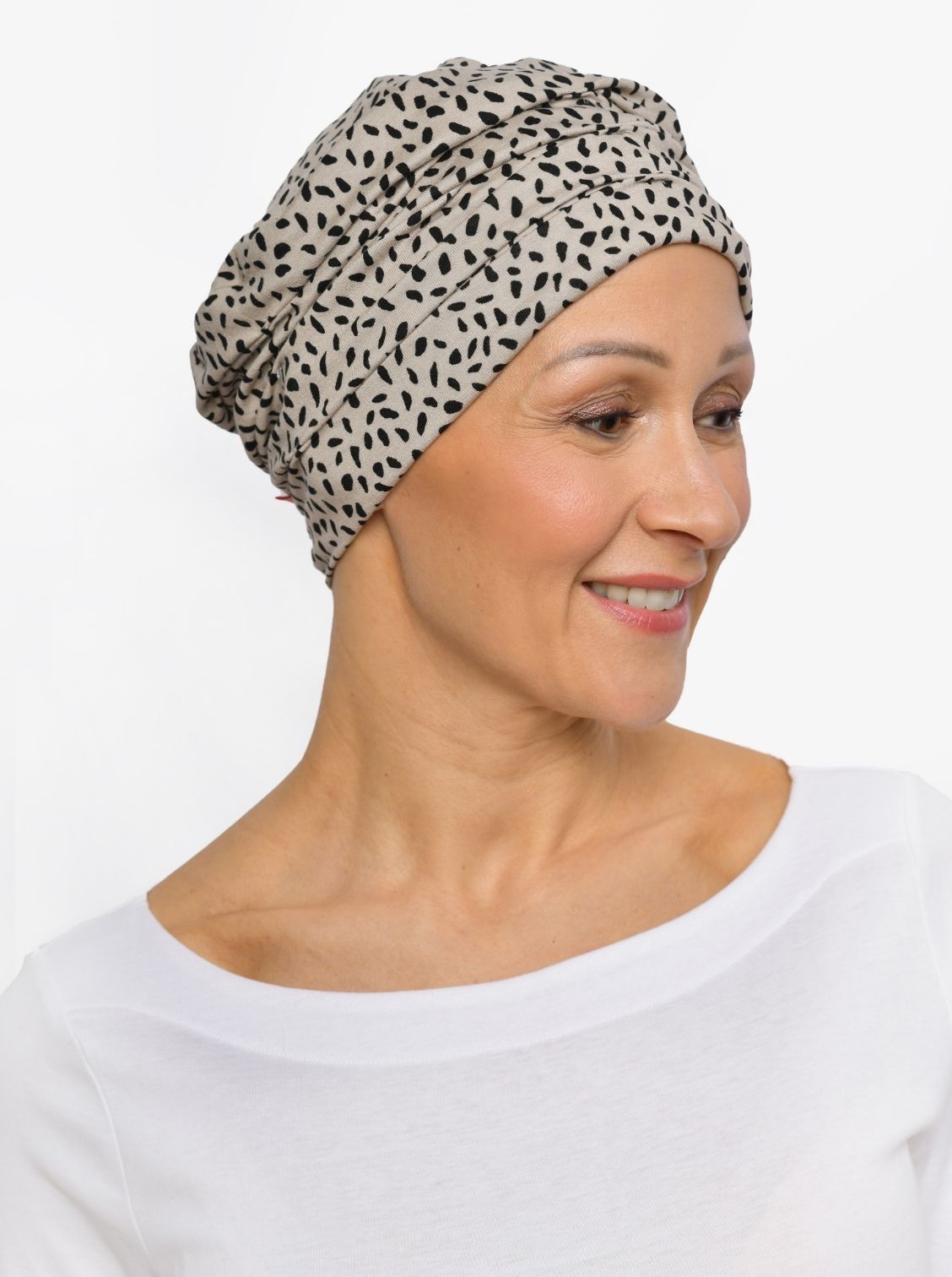 Chemo mutsje Marlene - Pebbles