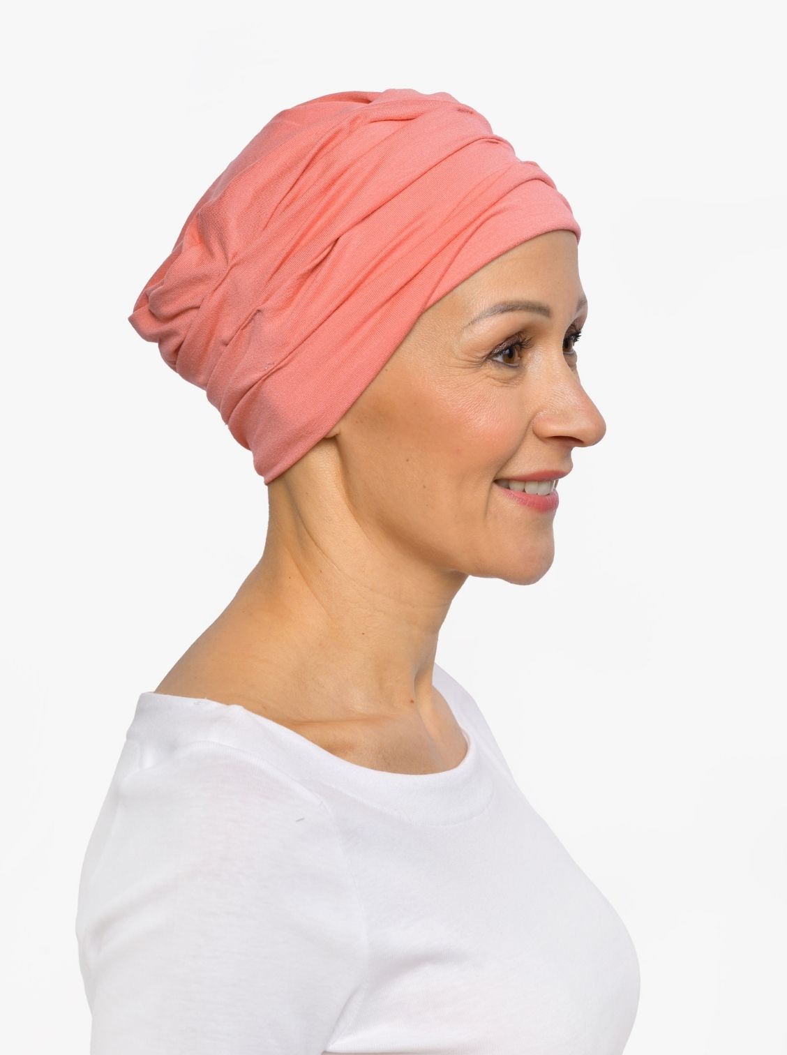 Chemo mutsje Marlene - Peach