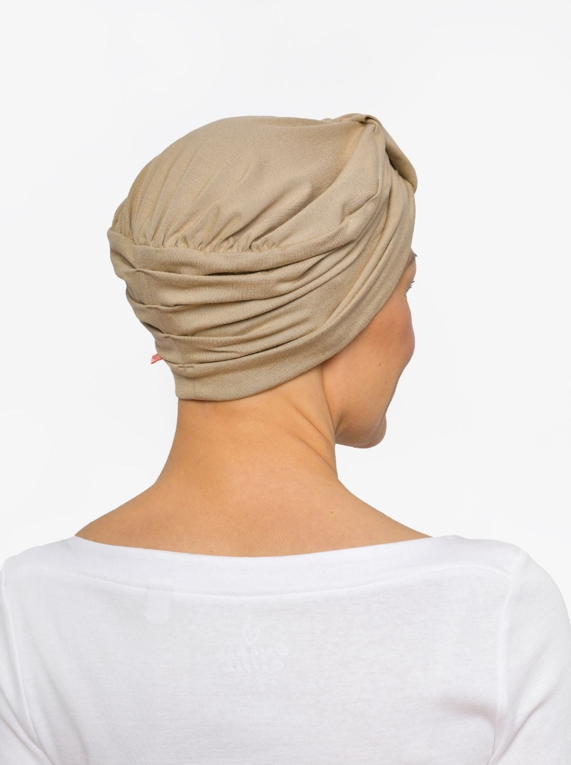 Turban mutsje Sophia – Beige