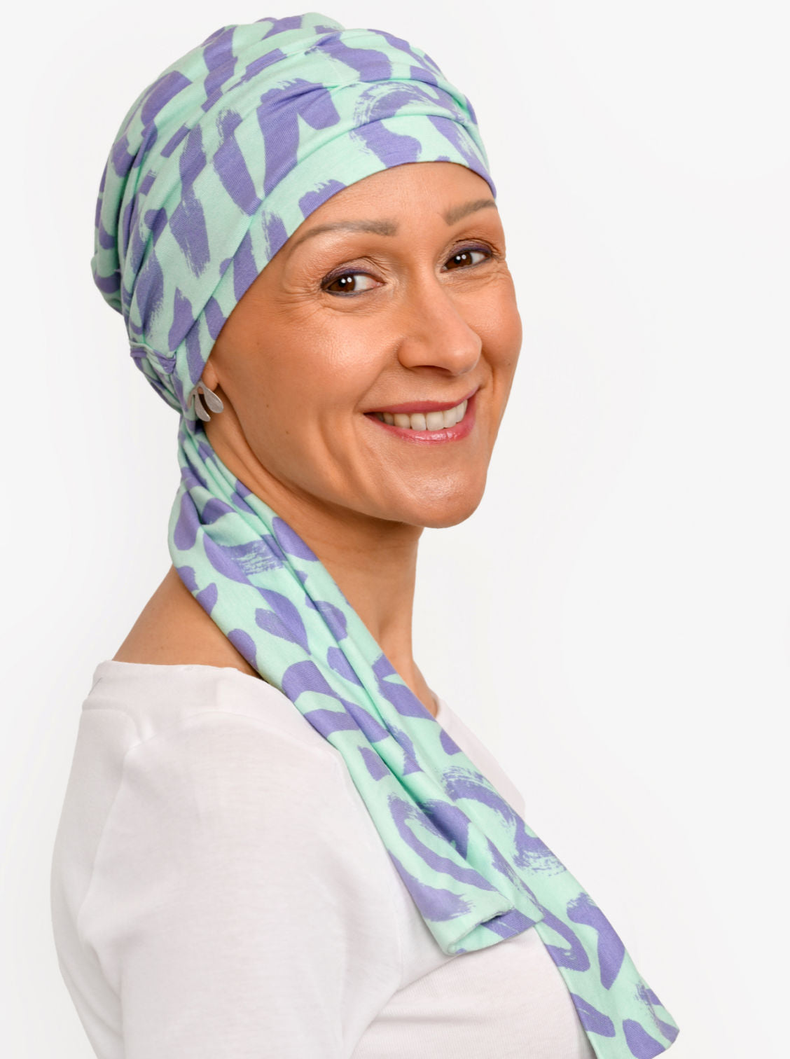 Chemo sjaal Liz - Pistaccio