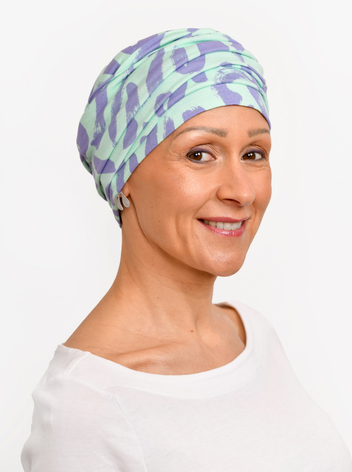 Chemo sjaal Liz - Pistaccio