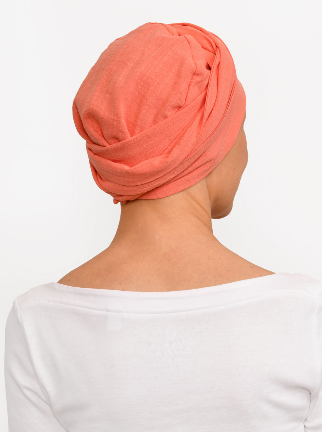 Wikkelsjaal katoen Hannah – Coral