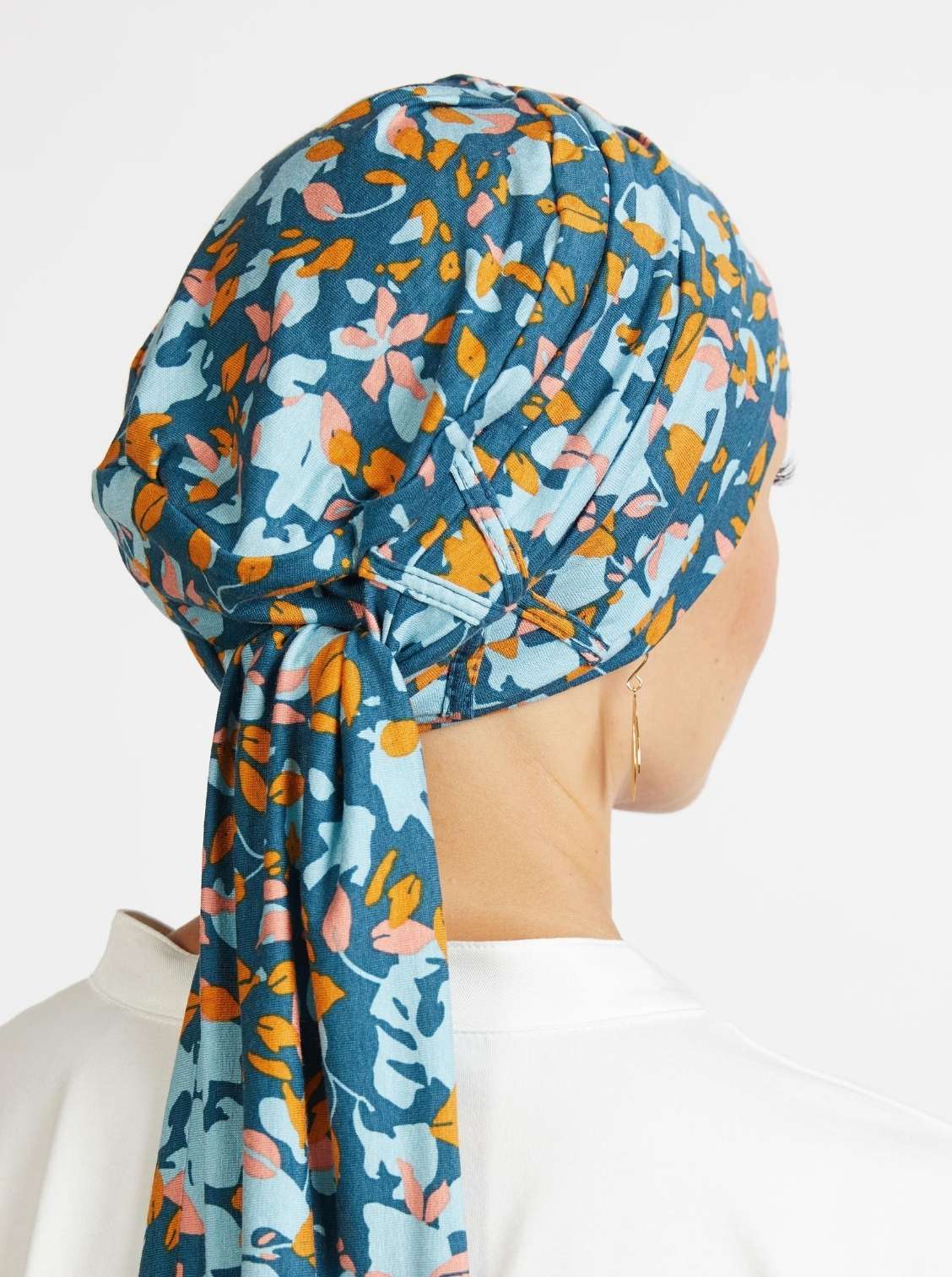 Chemo scarf Liz - Bloom