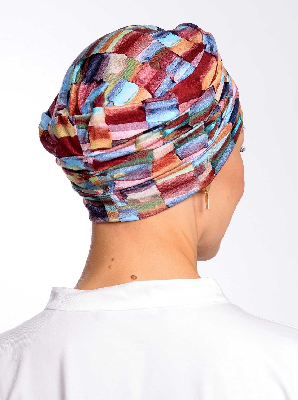 Chemo hat Marlene - Savannah