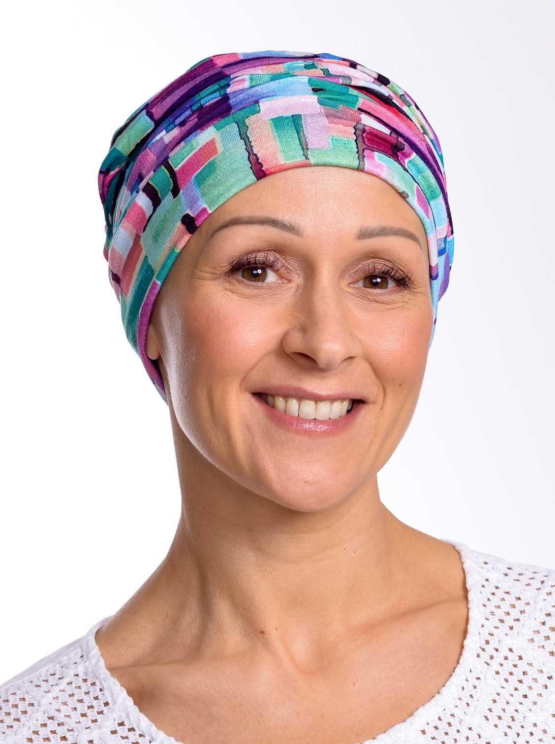 Chemo hat Marlene - Sorbet