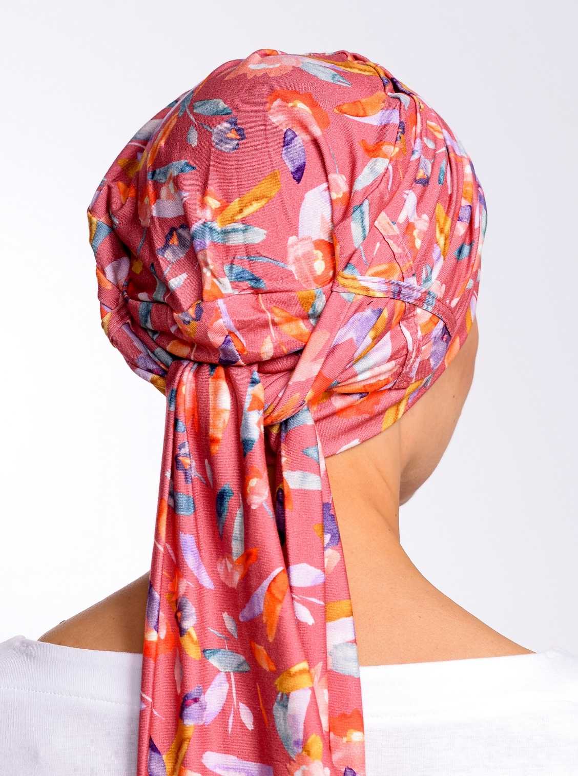 roze chemo sjaaltje rosette la vedette