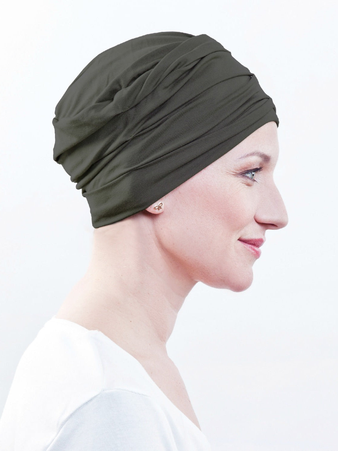 Chemo mutsje Marlene - Kaki