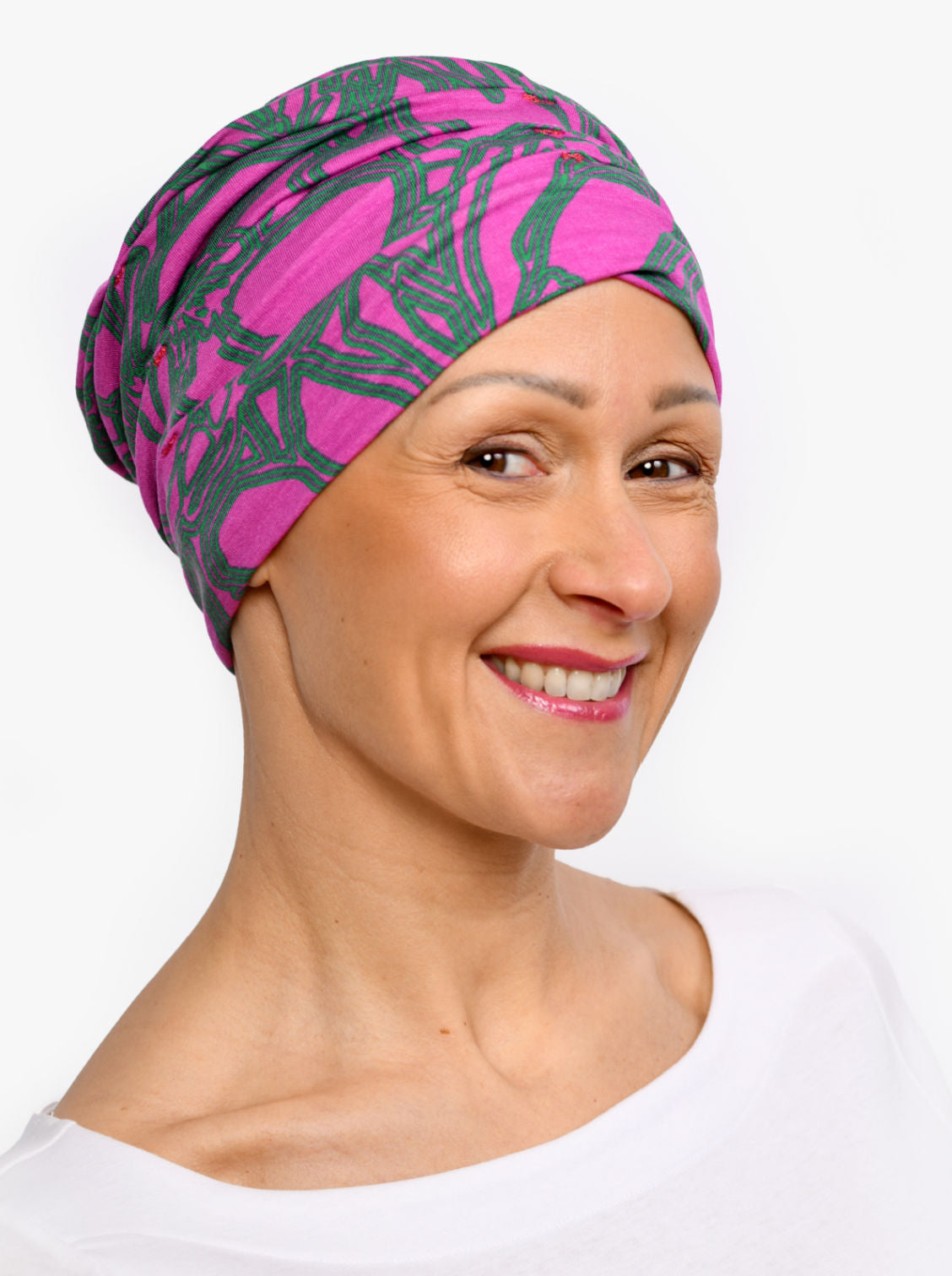 Chemo mutsje Marlene - Flores
