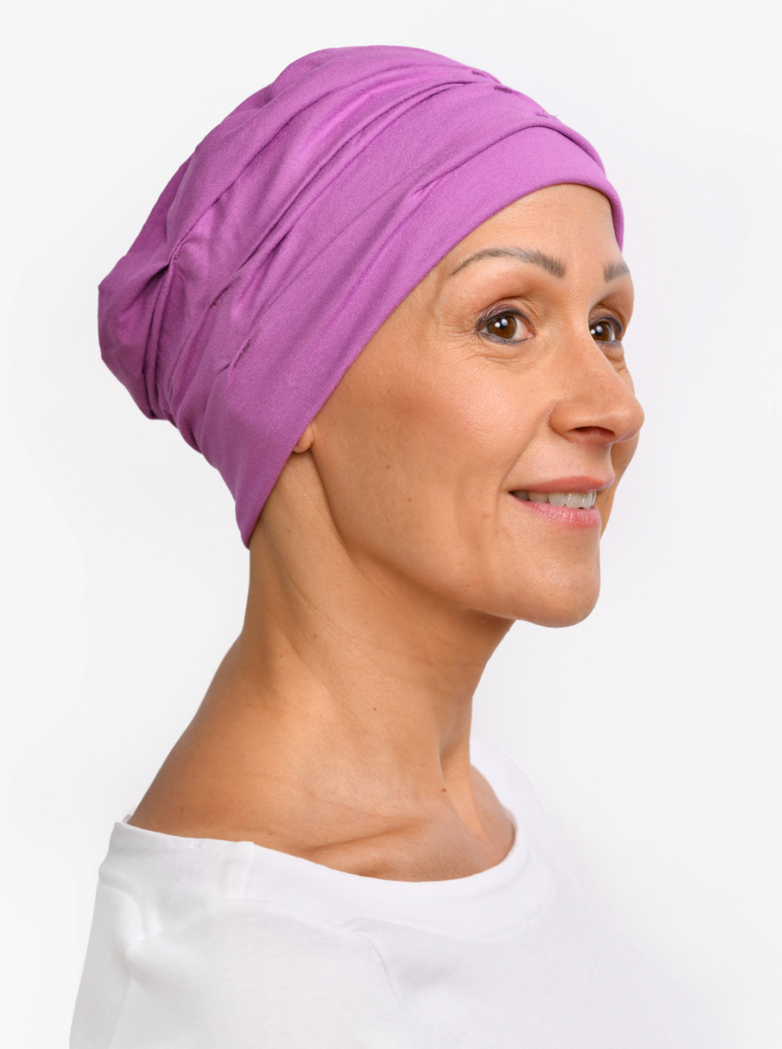 Chemo mutsje Marlene - Lavender