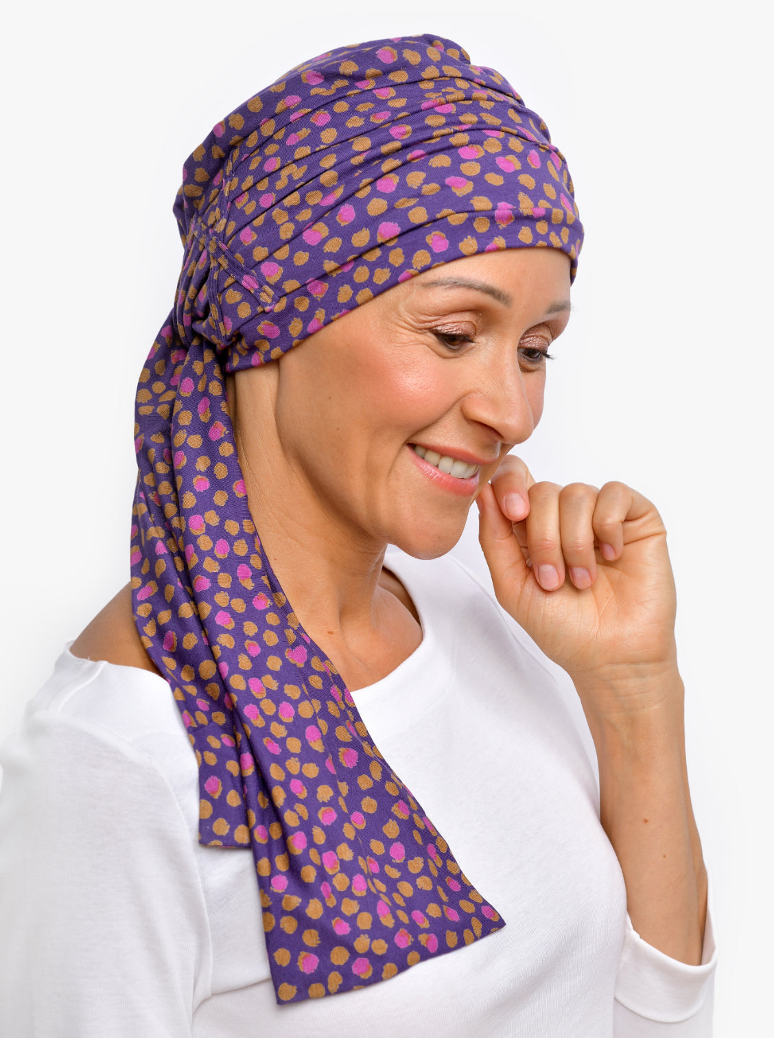 Chemo sjaal Liz - Fancy