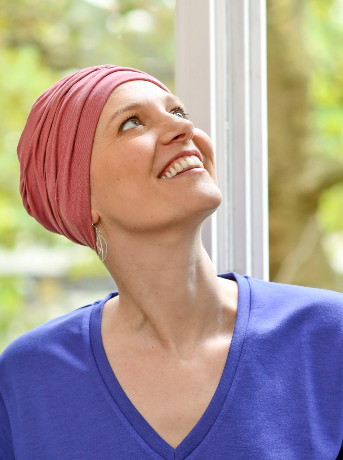 Chemo mutsje Marlene - Soft Rose