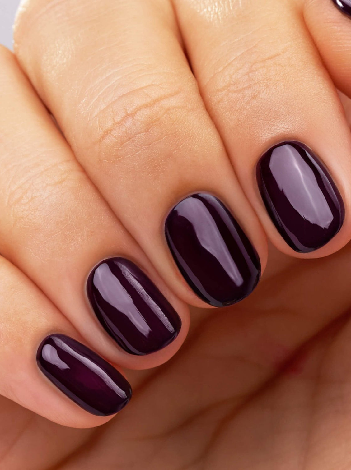 Verstevigende Nagellak Aubergine - Même