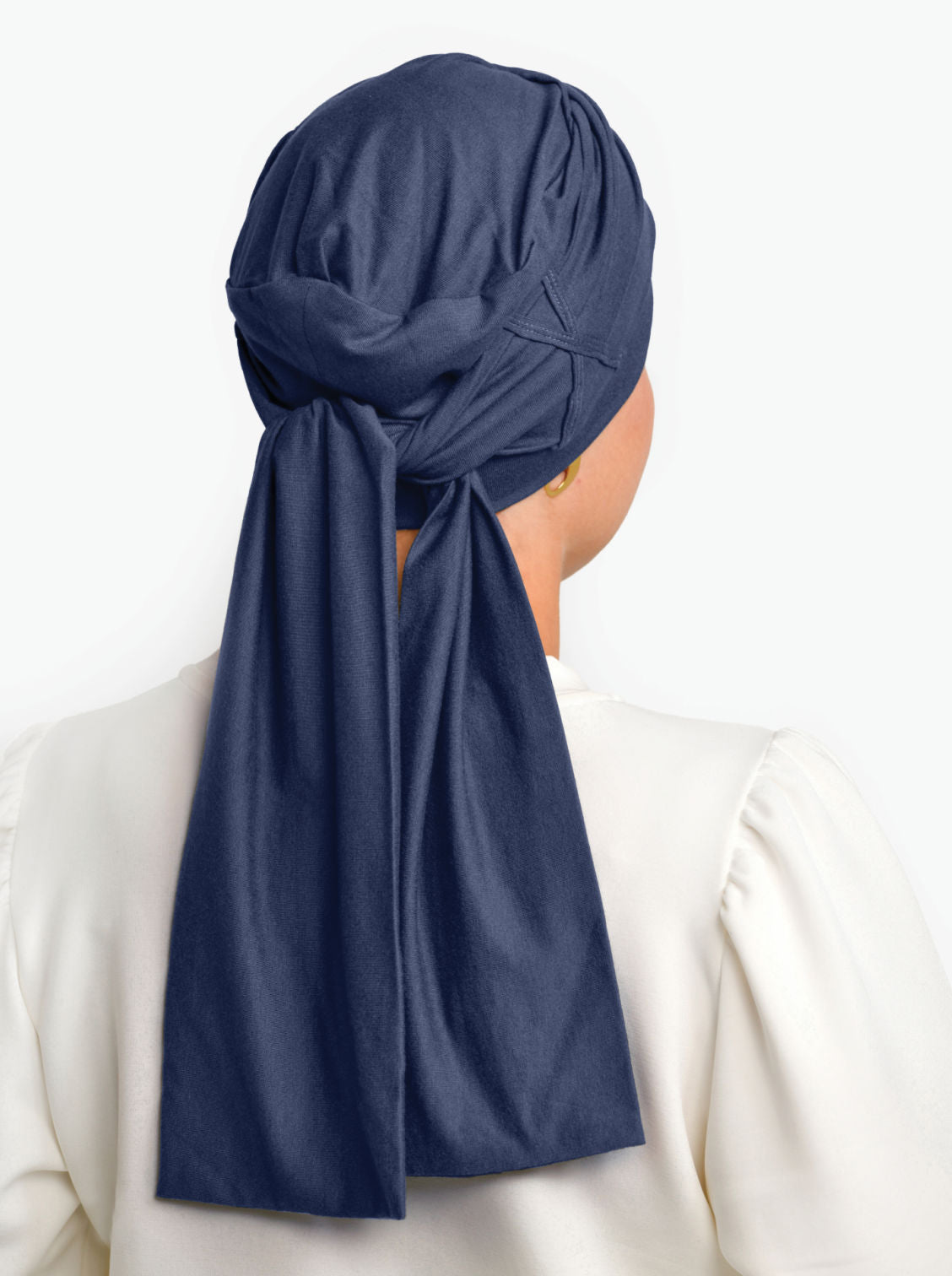 blauwe chemo sjaals na kanker