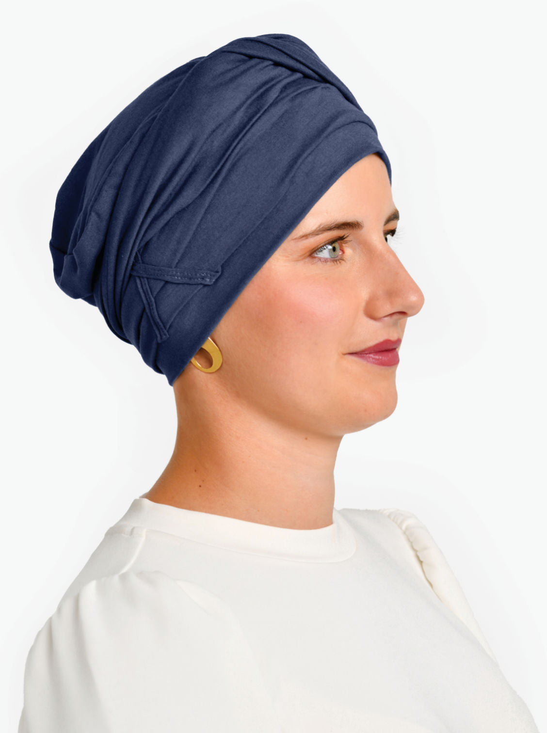blauwe chemo sjaals na kanker