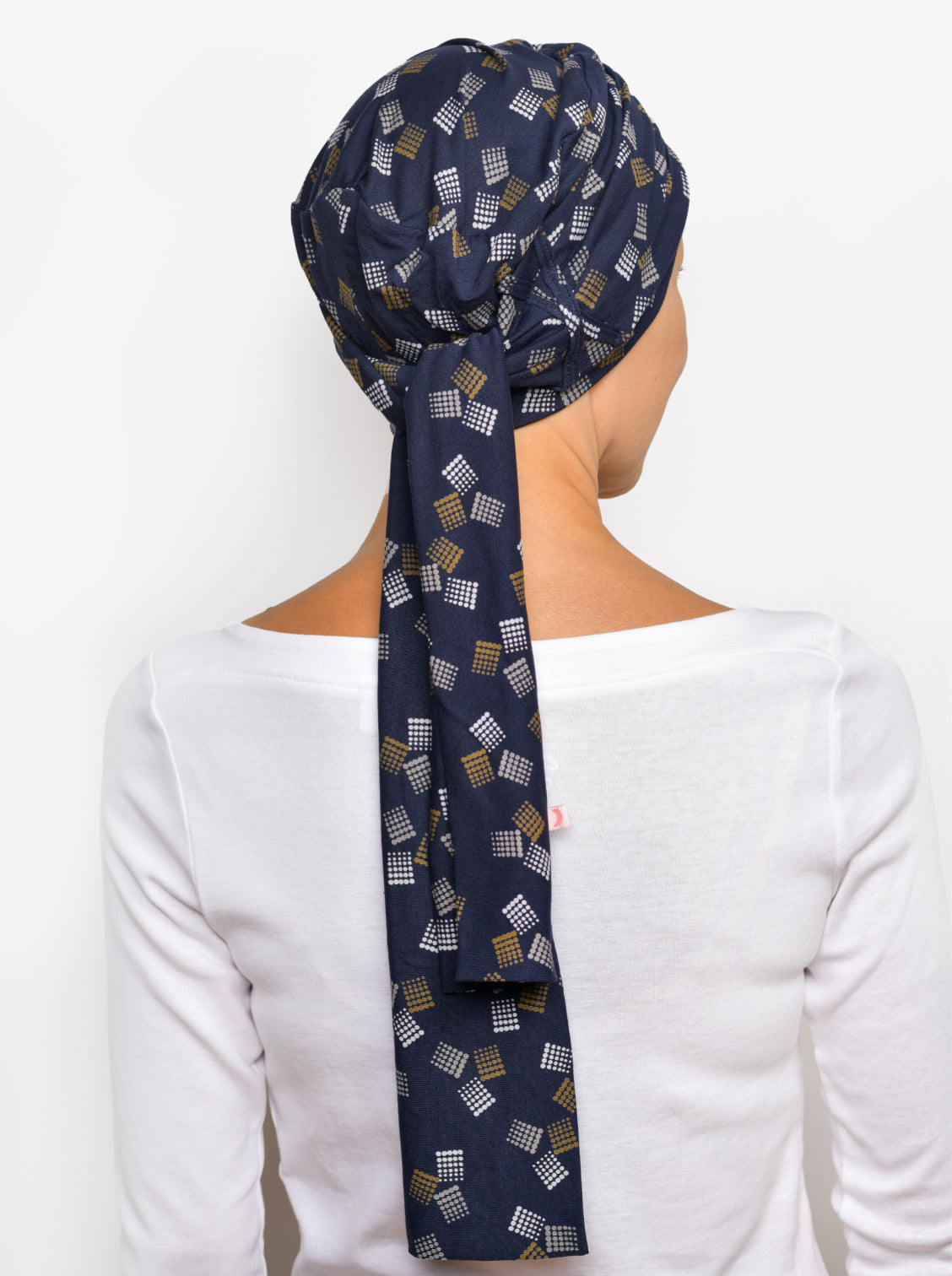 chemo sjaaltje blauw