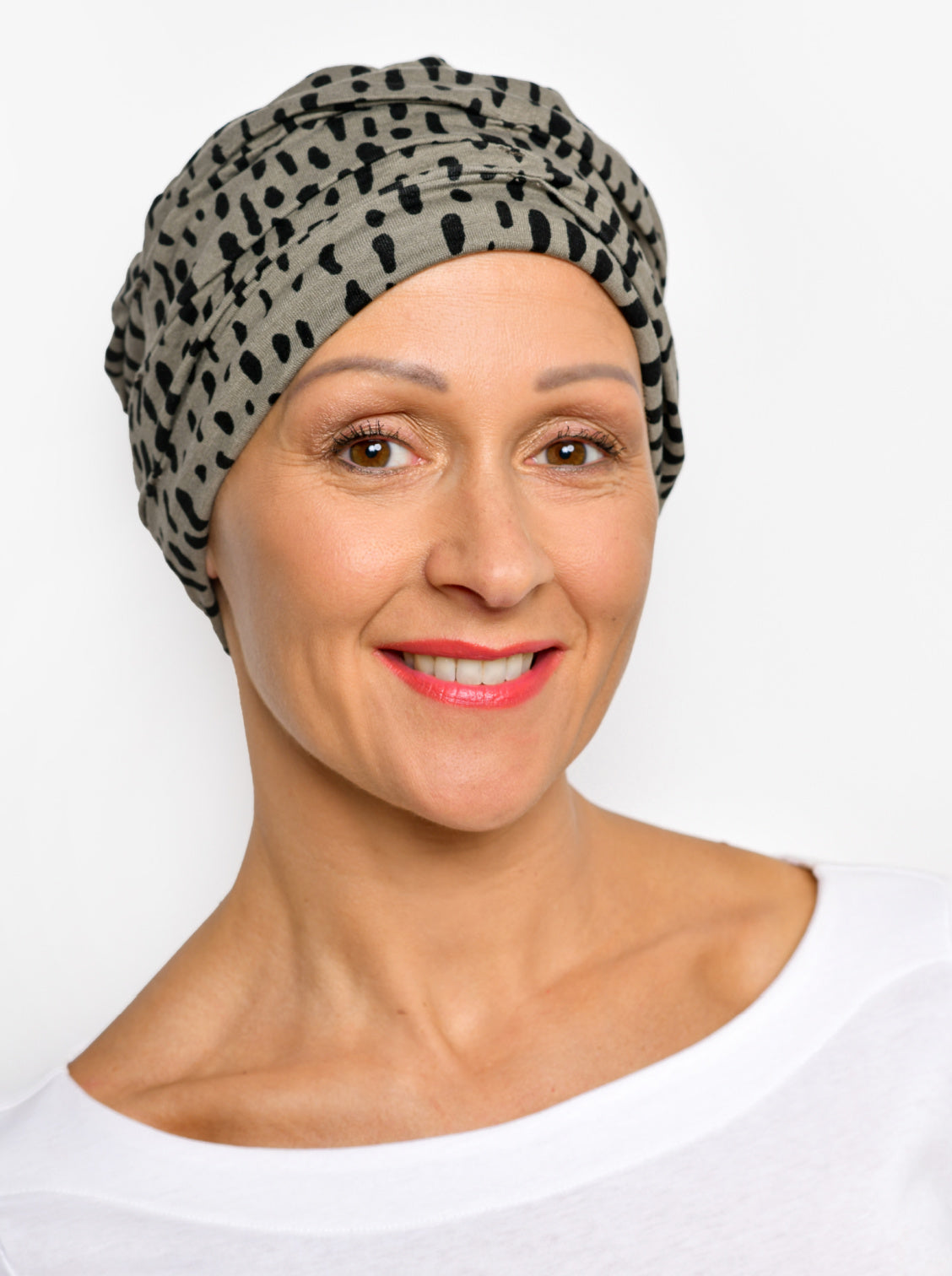 Chemo hat Marlene - Cheetah