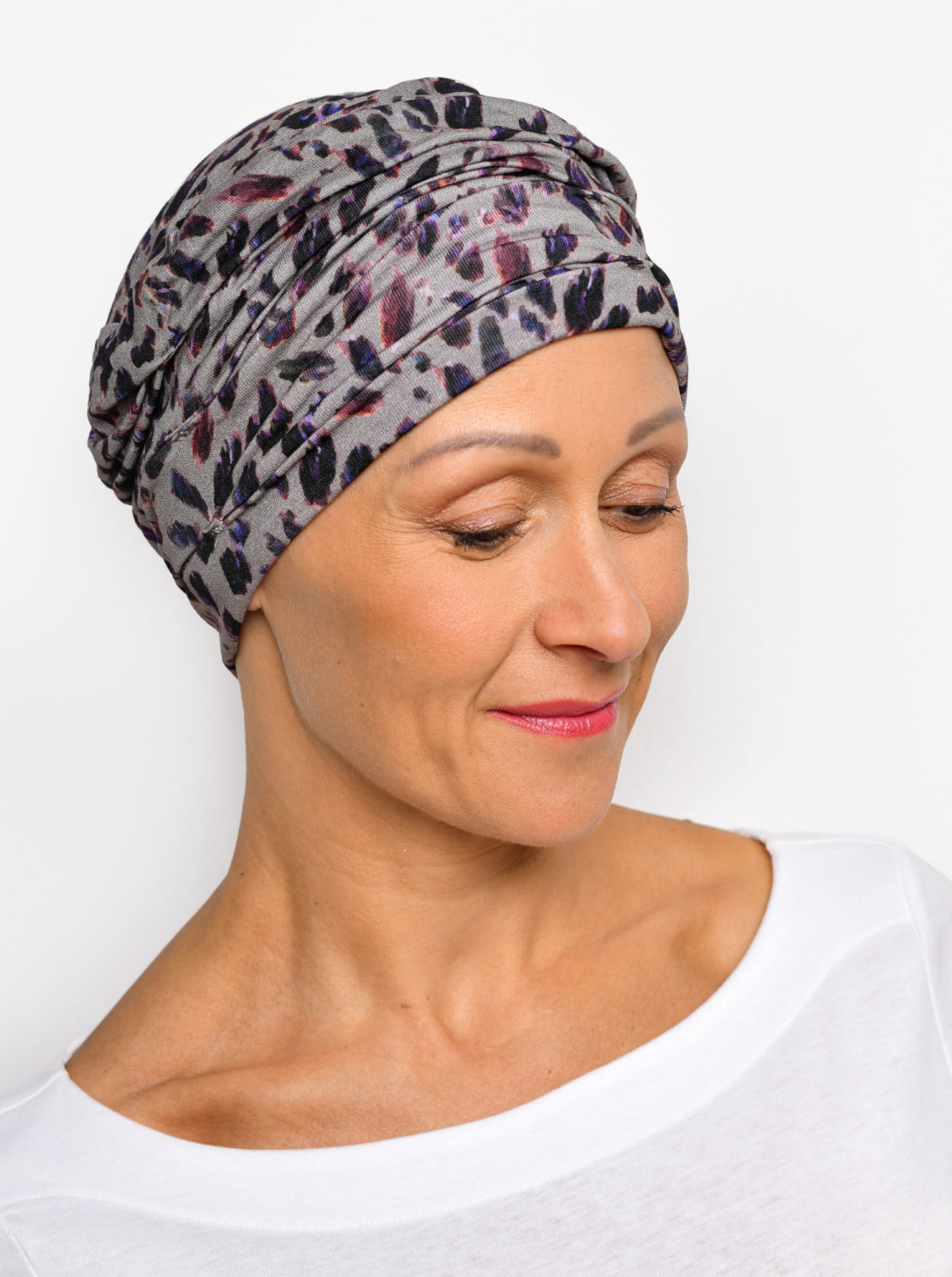 grijs chemo mutsje haarverlies