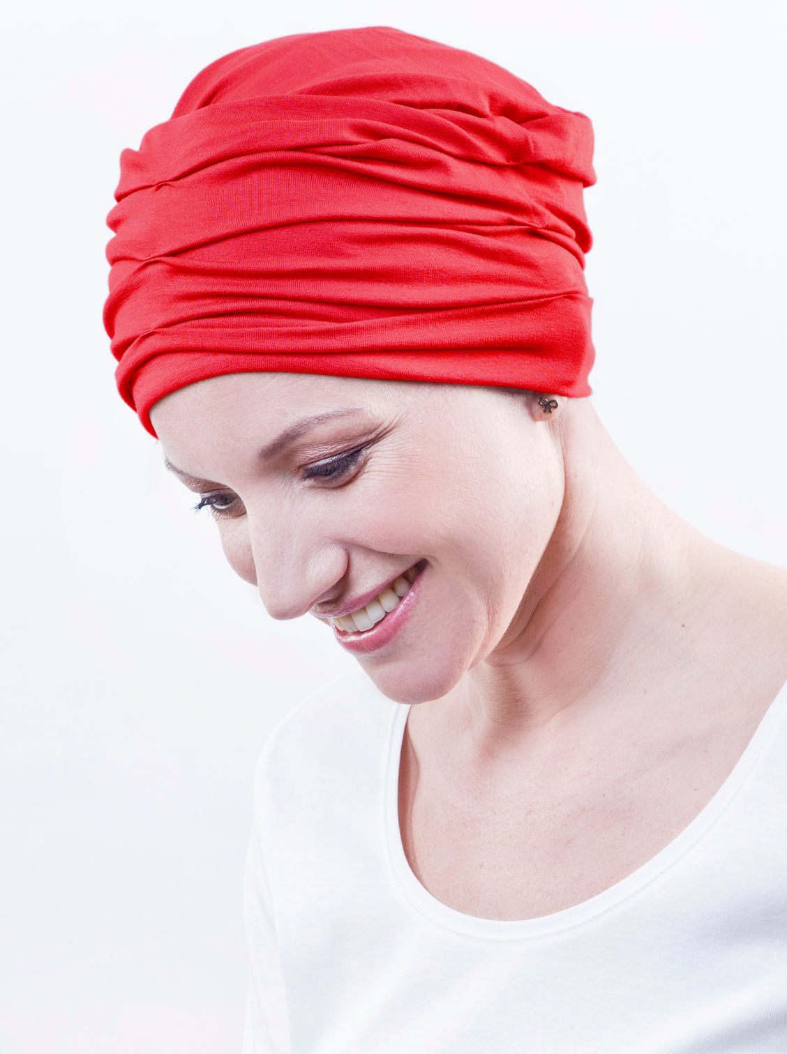 Chemo hat Marlene - Red
