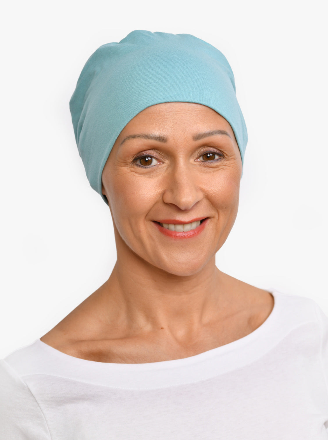Chemo slaapmutsje Pippa - Baby blue