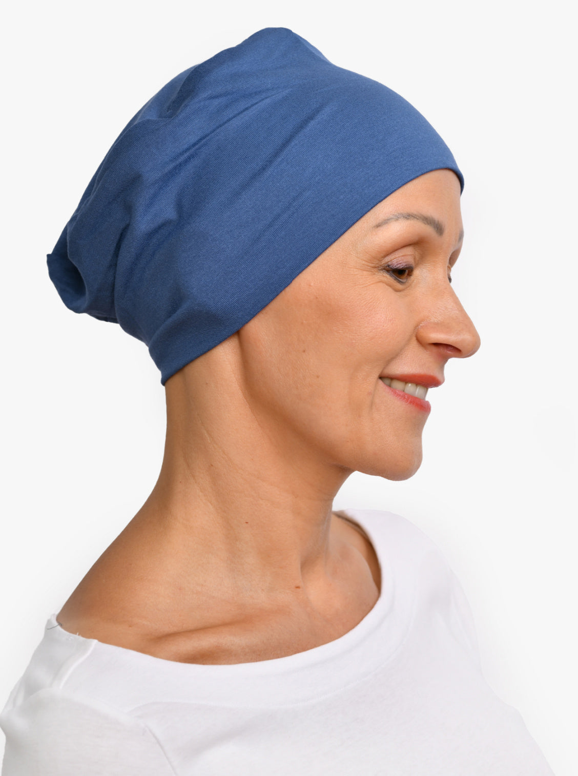 Chemo slaapmutsje Pippa - Night Blue