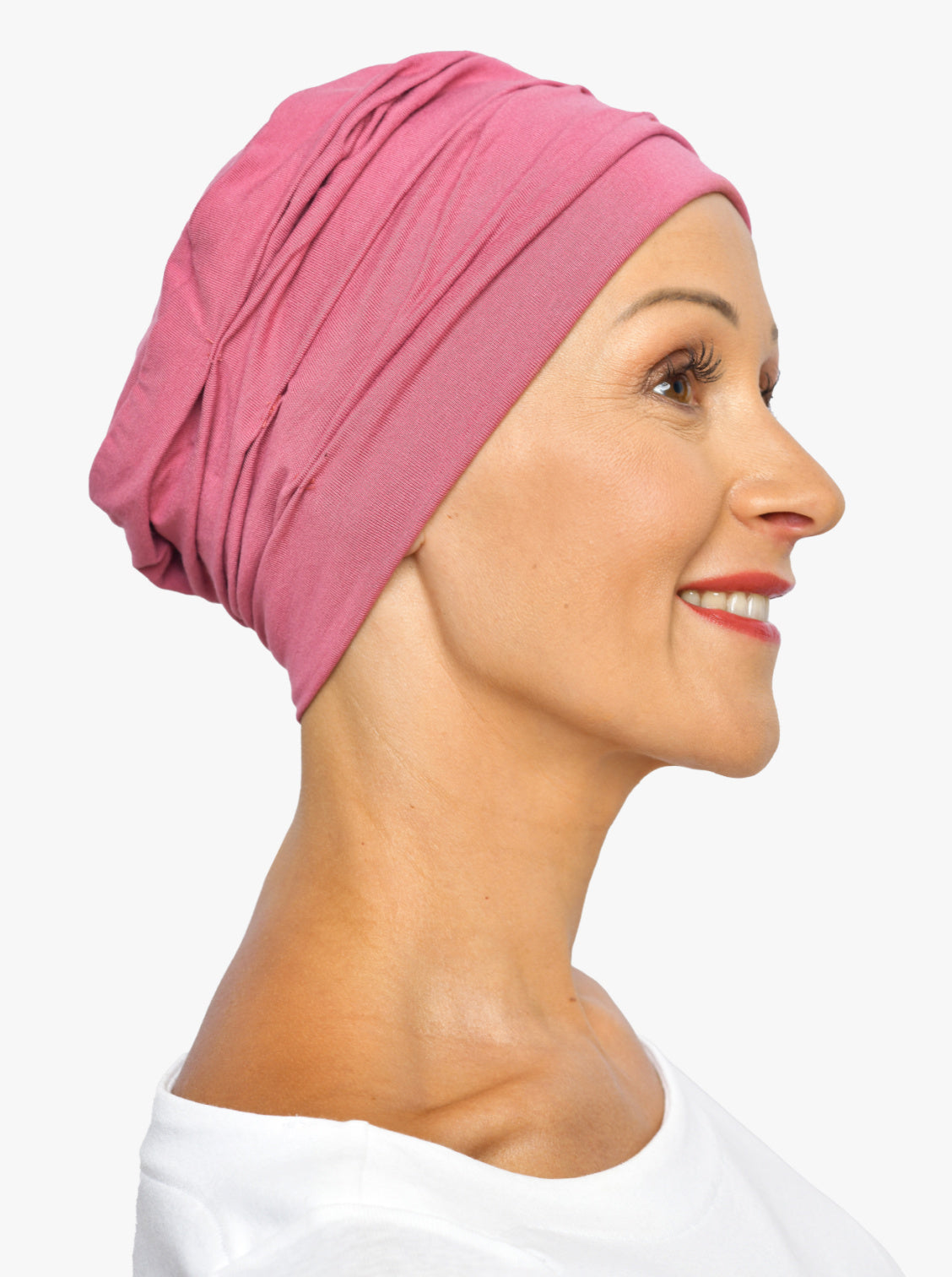 Chemo mutsje Marlene - Soft Rose