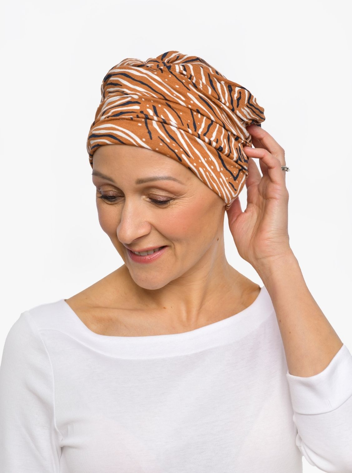 Chemo mutsje Marlene - Safari