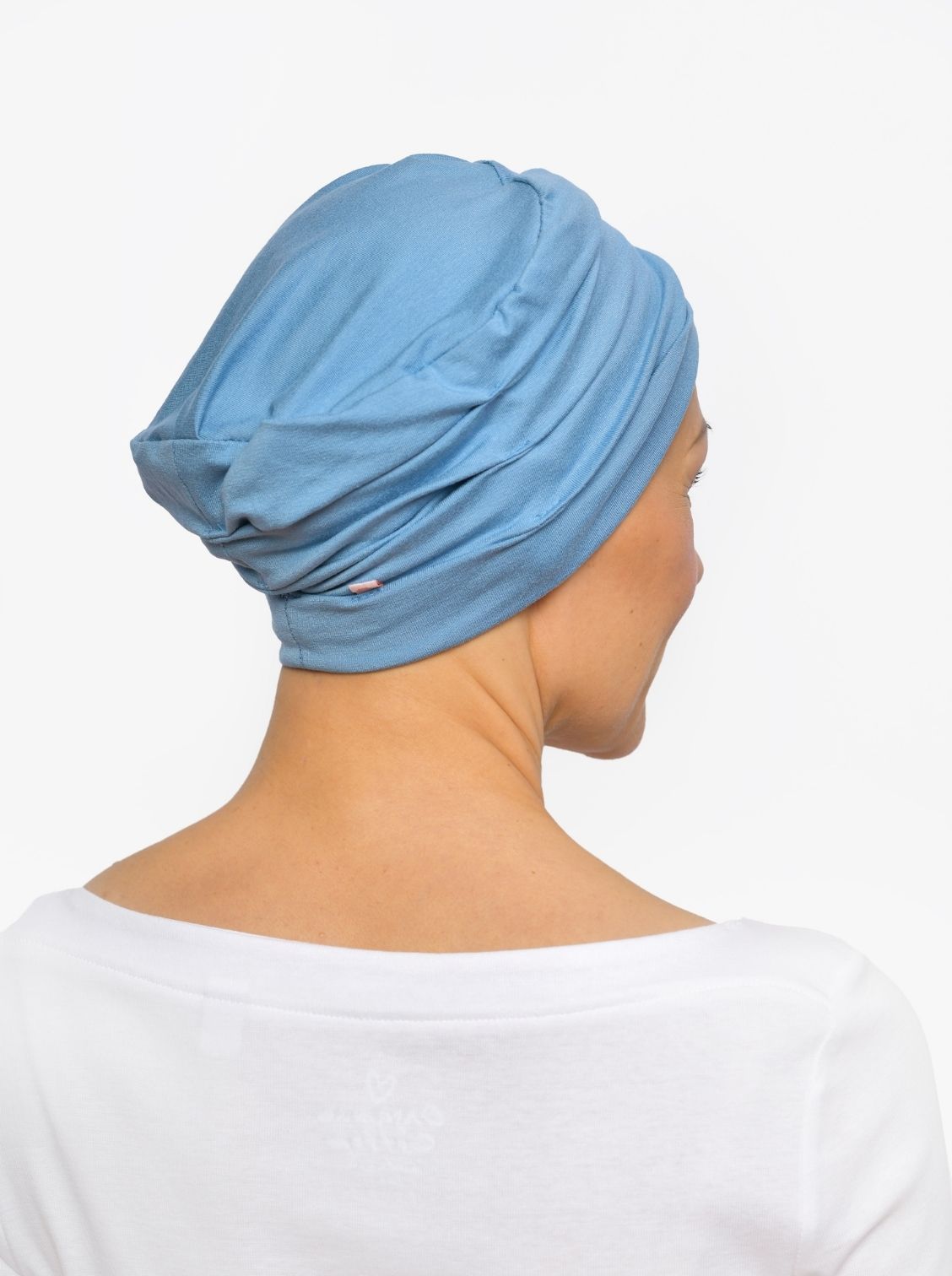 Chemo mutsje Marlene - Sky Blue