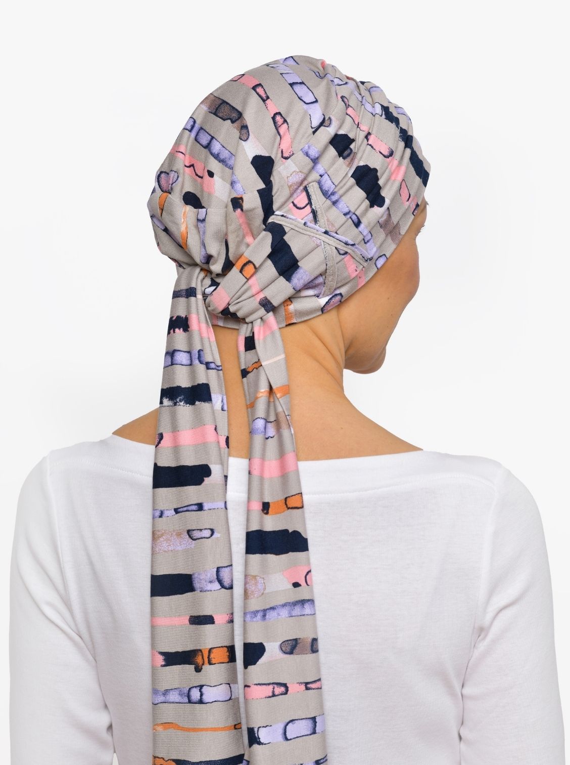 Foulard chimio Liz - Jasmin