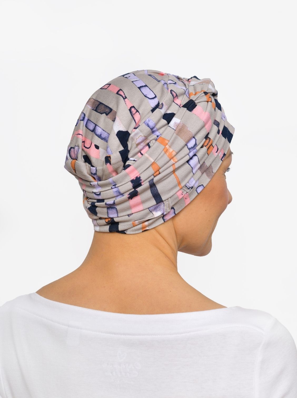 Foulard chimio Liz - Jasmin