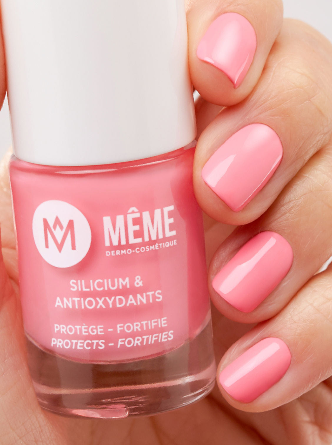 Verstevigende Nagellak Rose Bonbon - Même