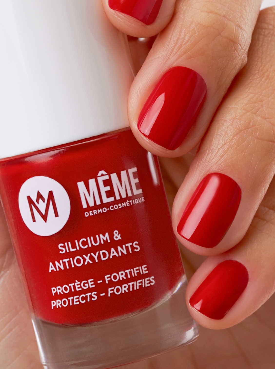 Verstevigende Nagellak Rouge - Même