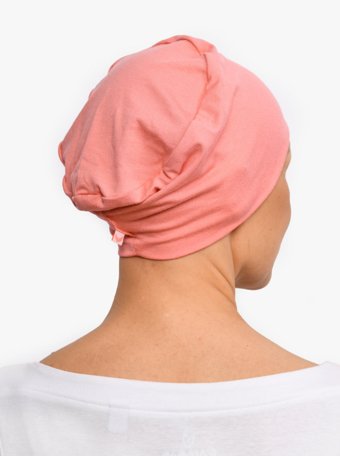 Chemo slaapmutsje Pippa - Peach