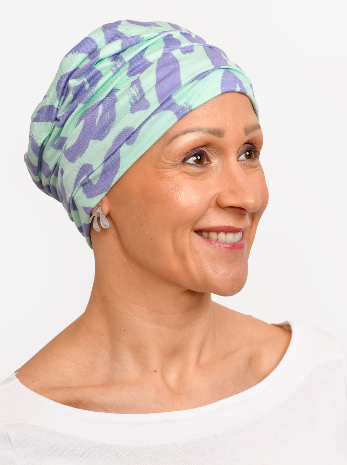 Chemo mutsje Marlene - Pistaccio