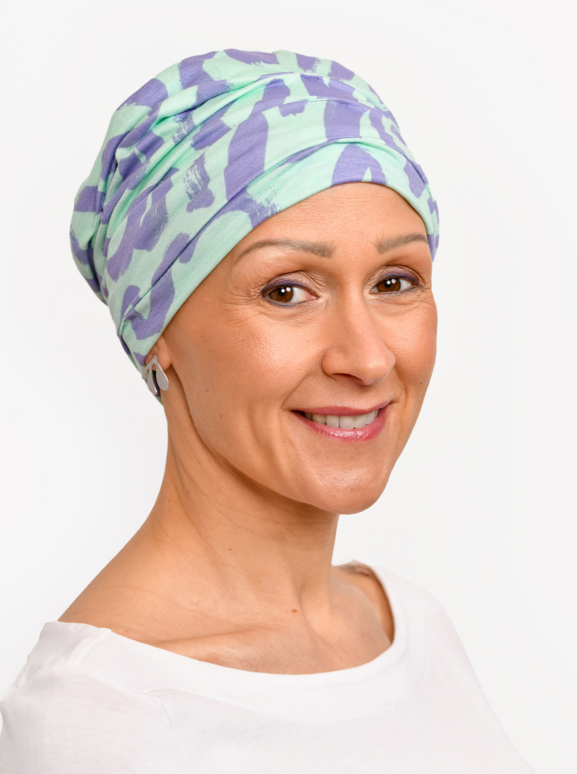 Chemo mutsje Marlene - Pistaccio
