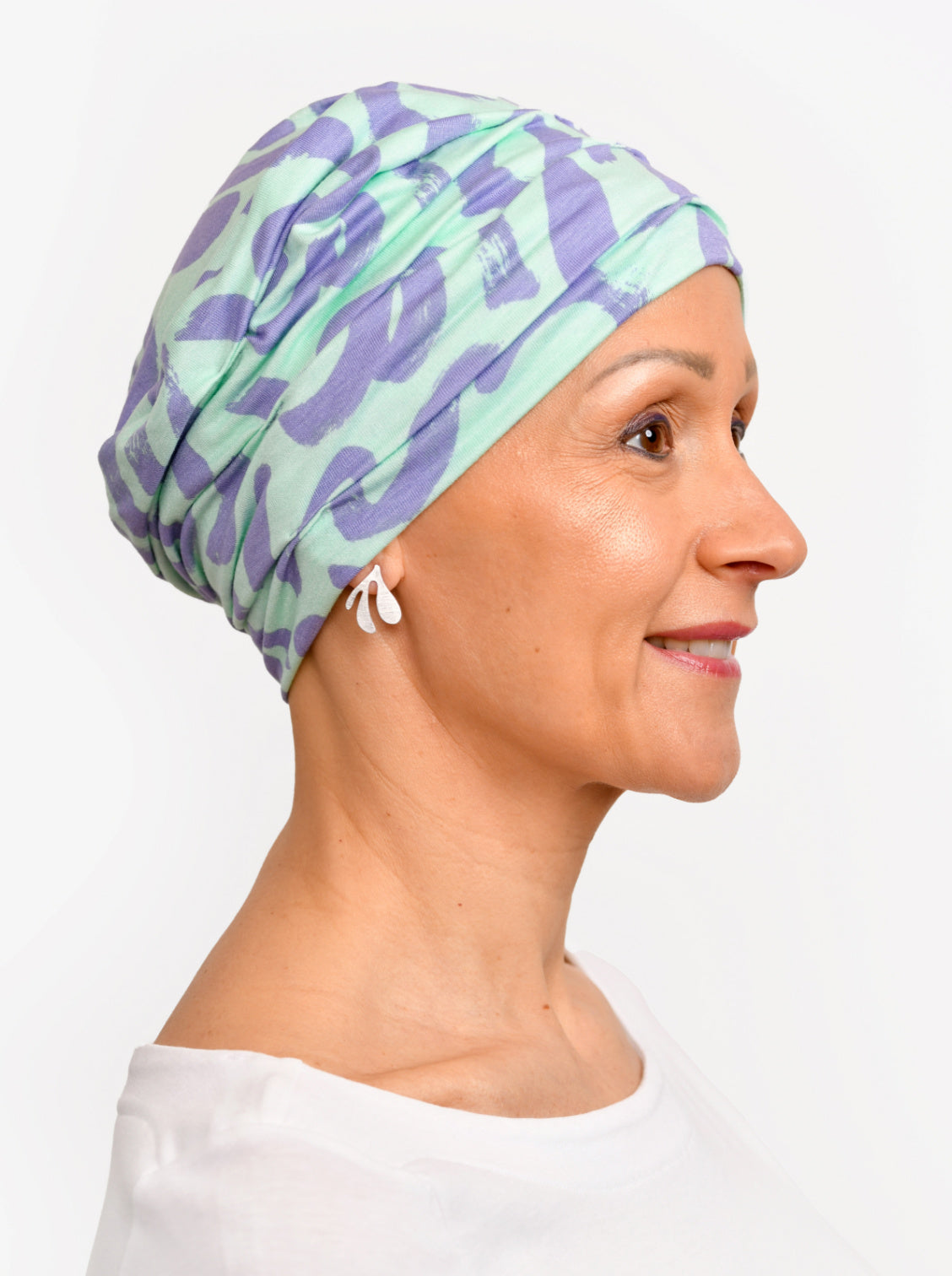 Chemo mutsje Marlene - Pistaccio