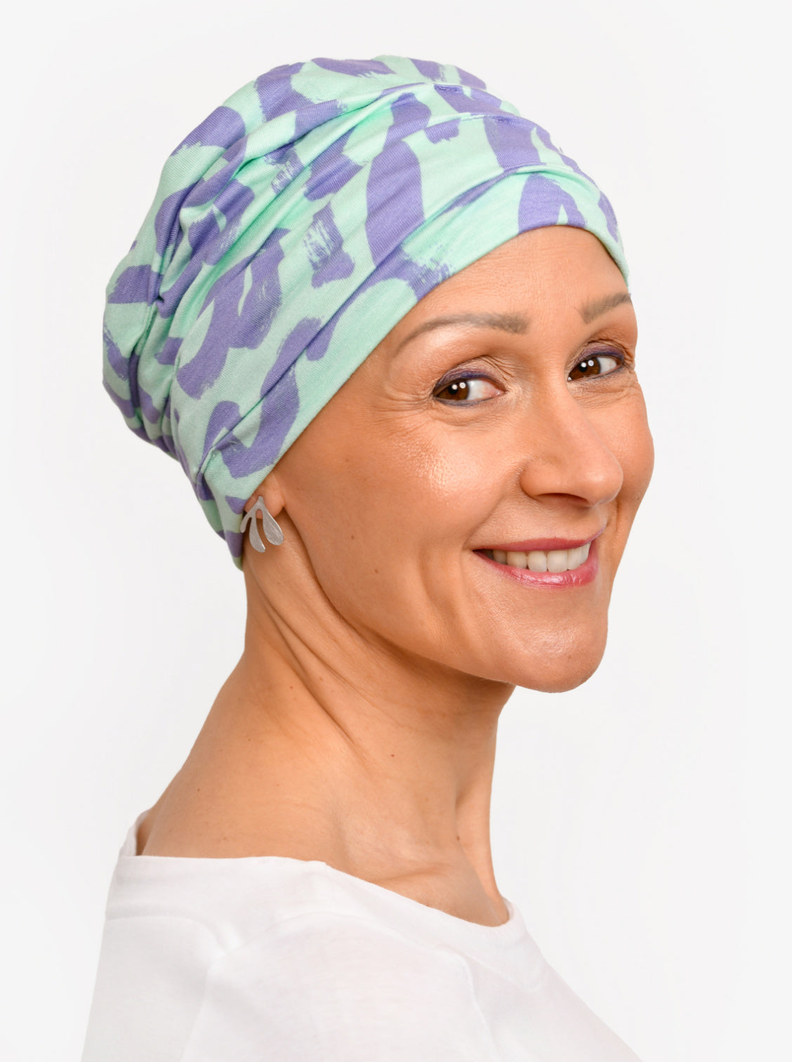 Chemo mutsje Marlene - Pistaccio