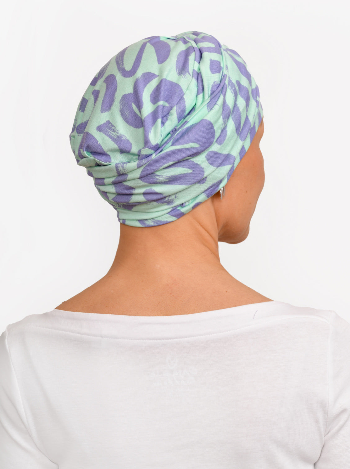 Chemo sjaal Liz - Pistaccio