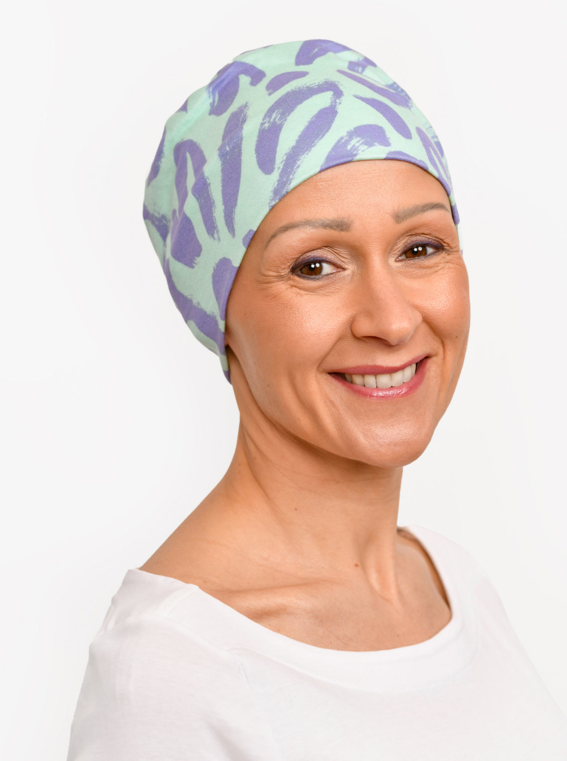 Chemo slaapmutsje Pippa - Pistaccio