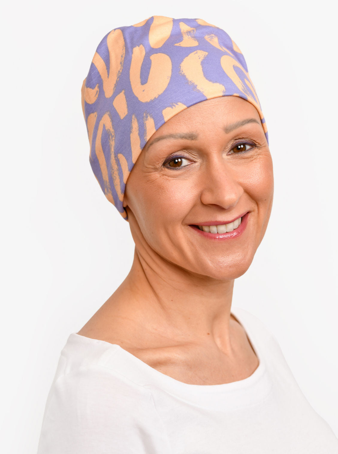 Chemo slaapmutsje Pippa - Apricot