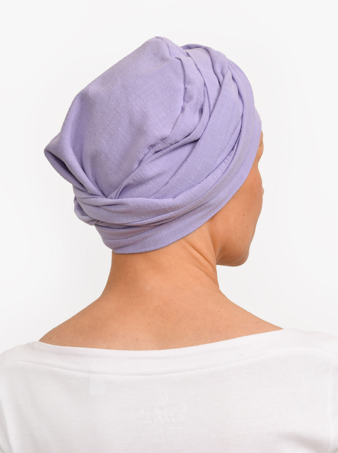 Wikkelsjaal katoen Hannah - Lavender