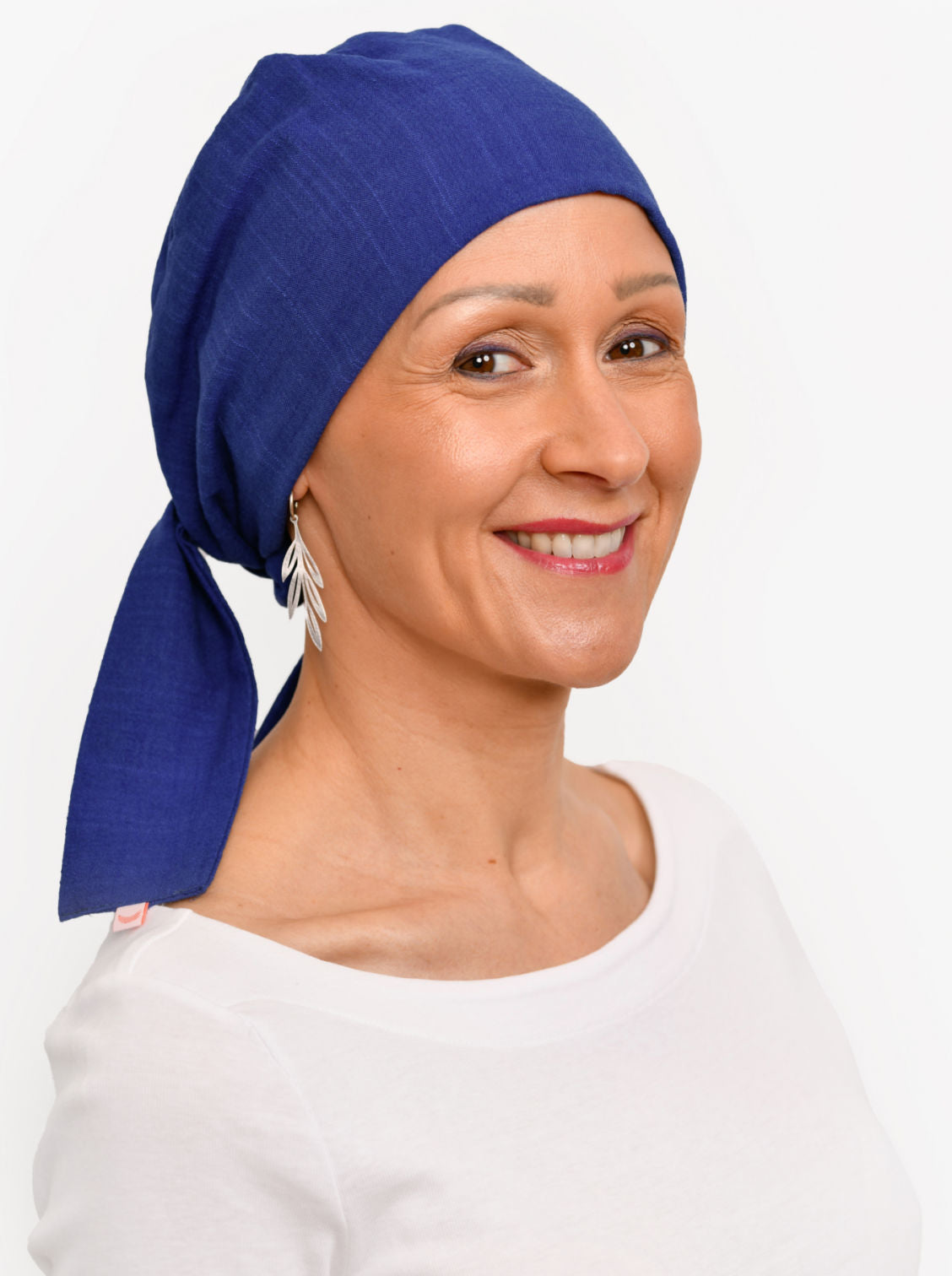 Chemo hoofddoekje Audrey - Ink Blue