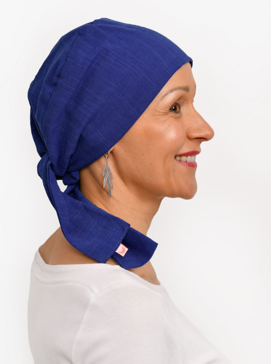 Chemo hoofddoekje Audrey - Ink Blue