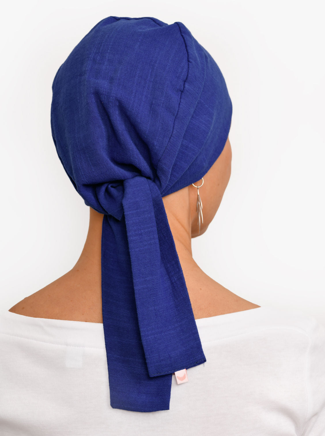 Chemo hoofddoekje Audrey - Ink Blue