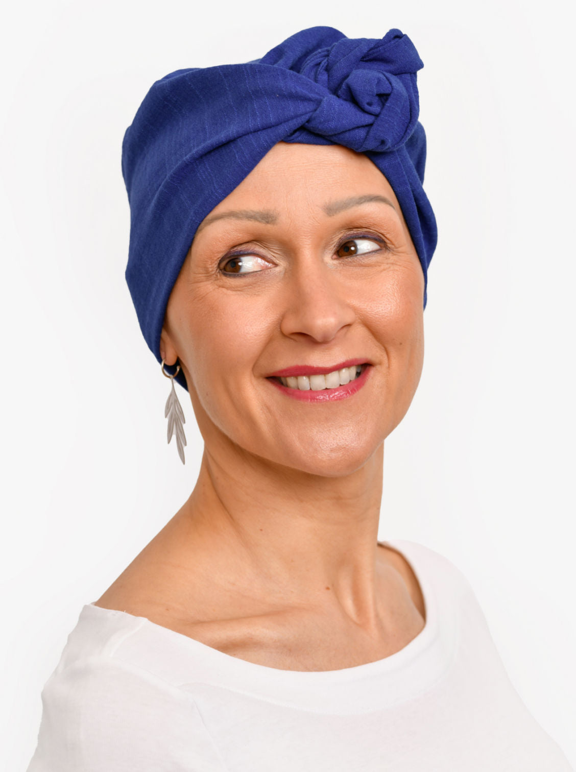 Chemo hoofddoekje Audrey - Ink Blue