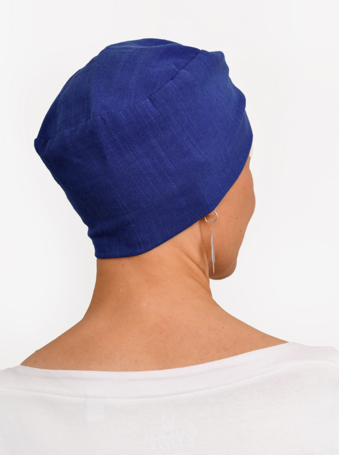 Chemo hoofddoekje Audrey - Ink Blue