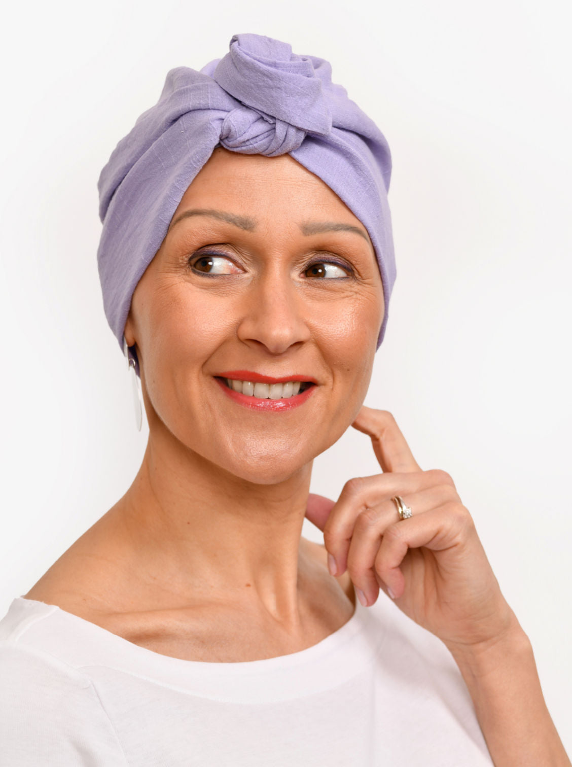 Chemo hoofddoekje Audrey - Lavender