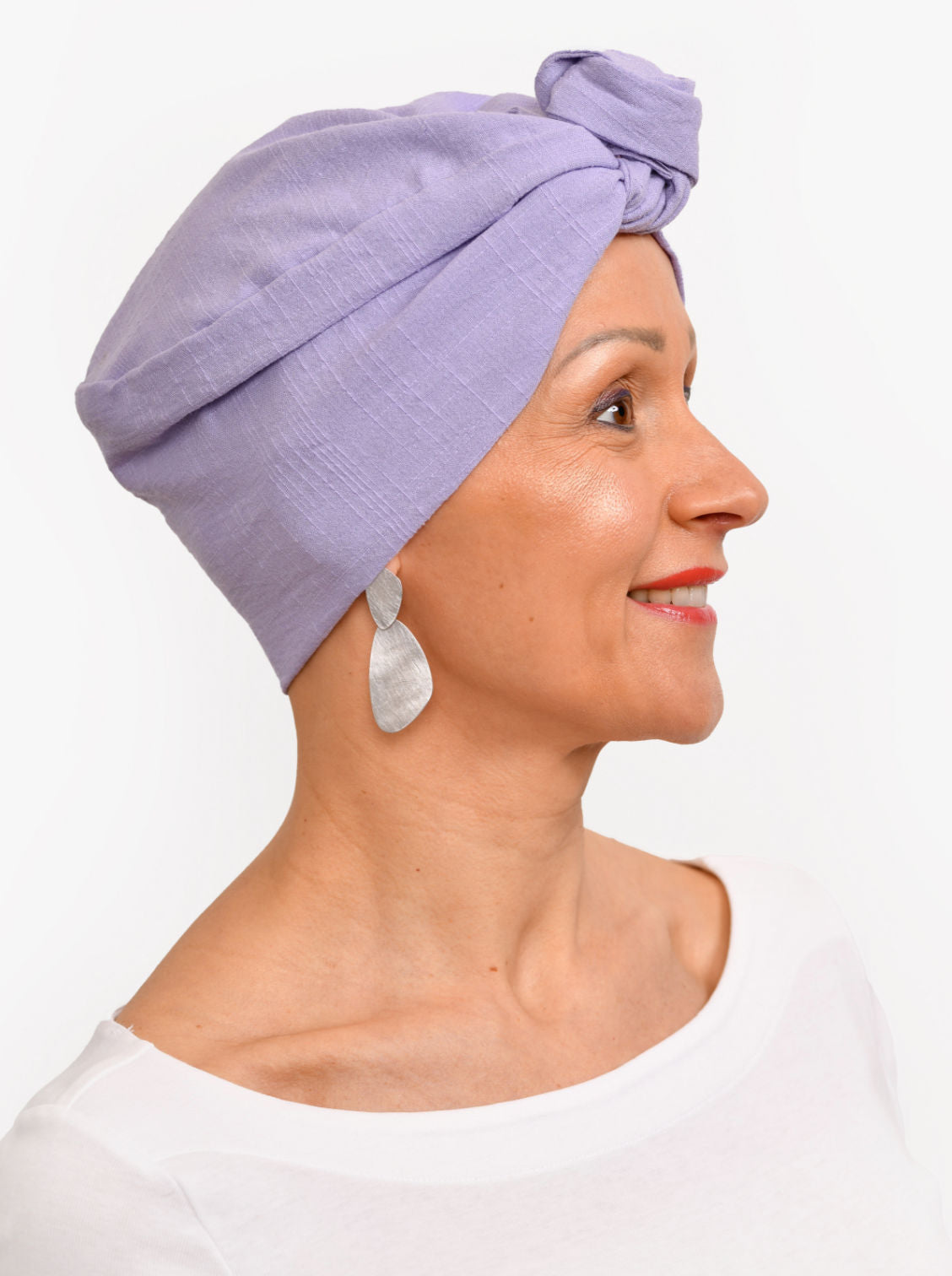Chemo hoofddoekje Audrey - Lavender