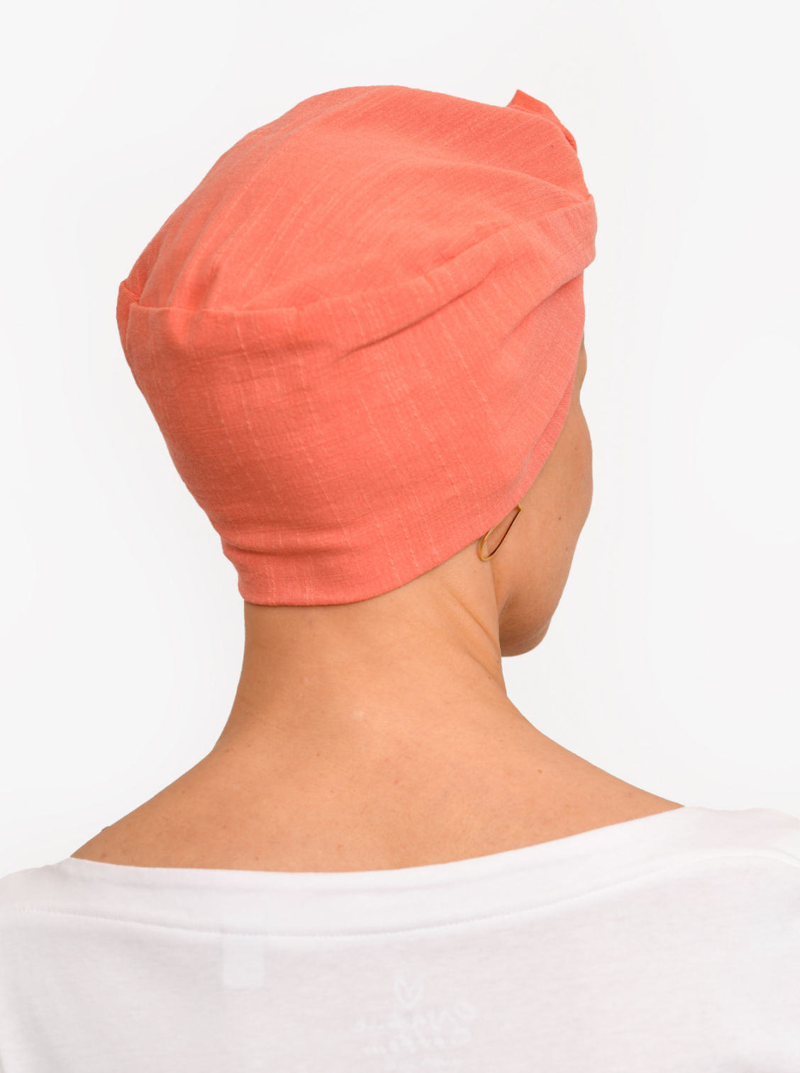 Chemo hoofddoekje Audrey - Coral