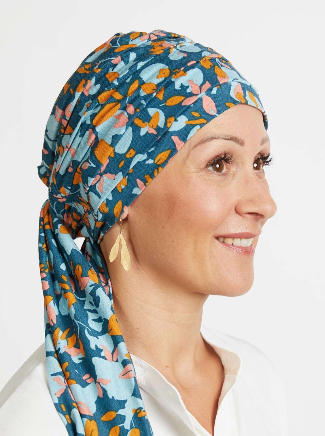 Chemo scarf Liz - Bloom